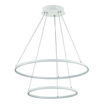 LED luster na sajli LED/37W/230V 3000K bela