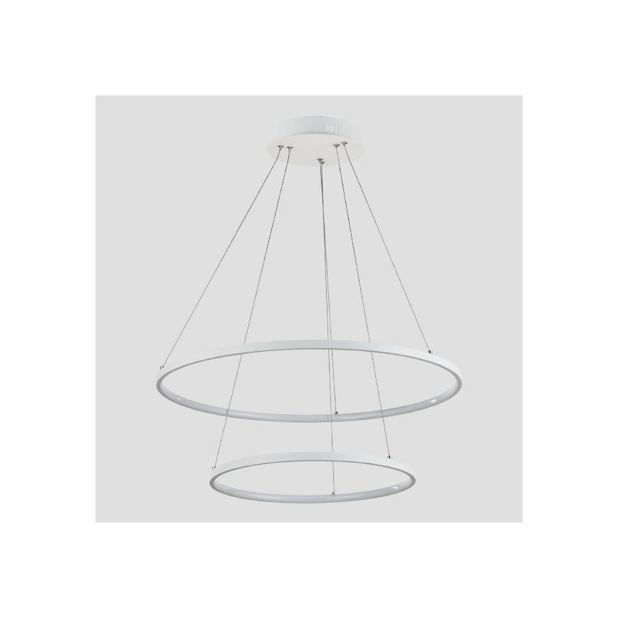 LED luster na sajli LED/37W/230V 3000K bela