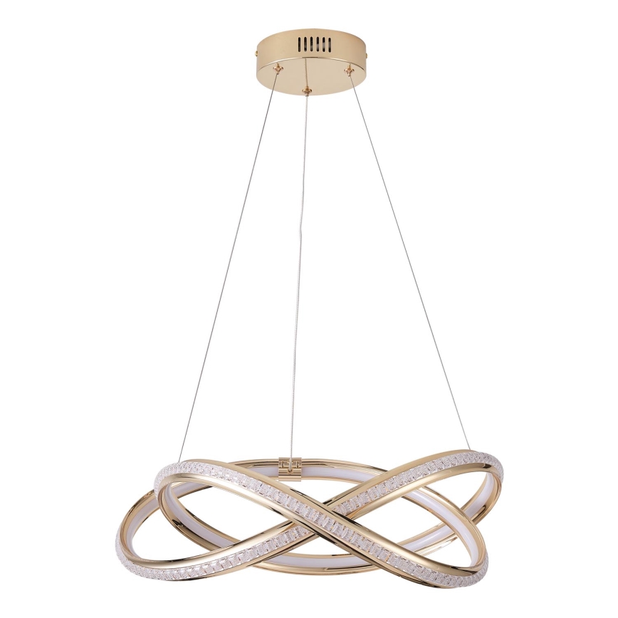 LED luster na sajli LED/38W/230V 3000K 50x120 cm