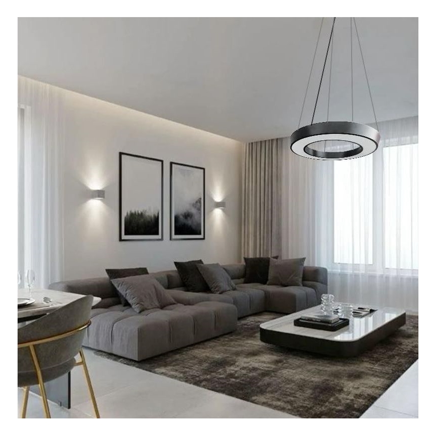 LED luster na sajli LED/40W/230V 4000K pr. 80 cm