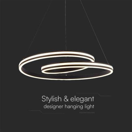 LED luster na sajli LED/40W/230V 3000/4000/6400K