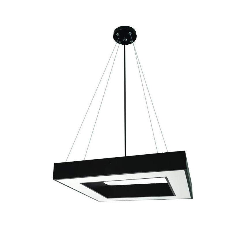 LED luster na sajli LED/55W/230V 4000K 80x80 cm