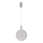 LED luster na sajli LED/6,3W/230V 3000K sjajni krom pr. 25 cm