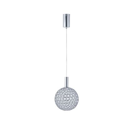 LED luster na sajli LED/6,3W/230V 3000K zlatna pr. 20 cm