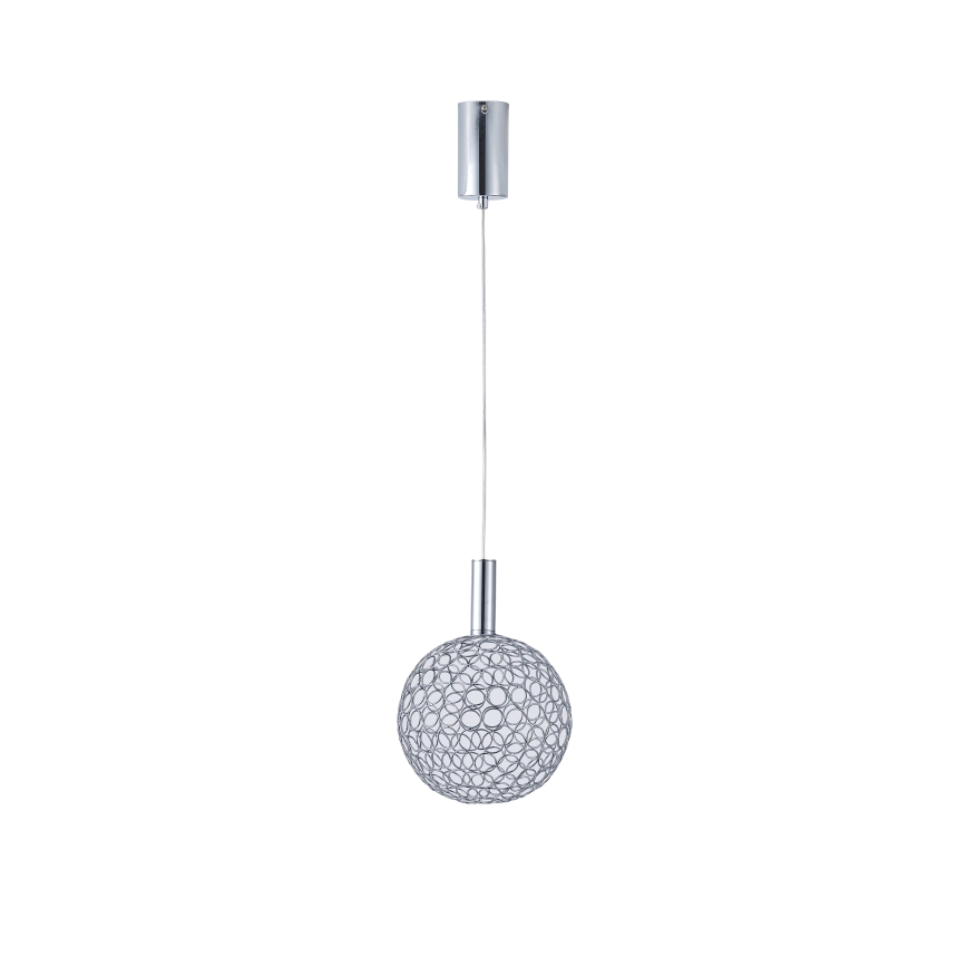 LED luster na sajli LED/6,3W/230V 3000K zlatna pr. 20 cm