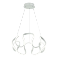 LED luster na sajli LED/60W/230V 3000K bela