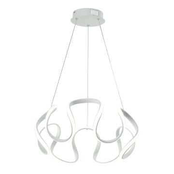 LED luster na sajli LED/60W/230V 3000K bela
