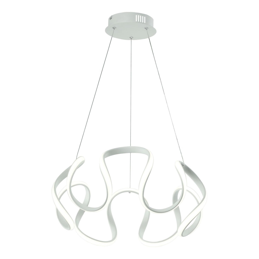 LED luster na sajli LED/60W/230V 3000K bela