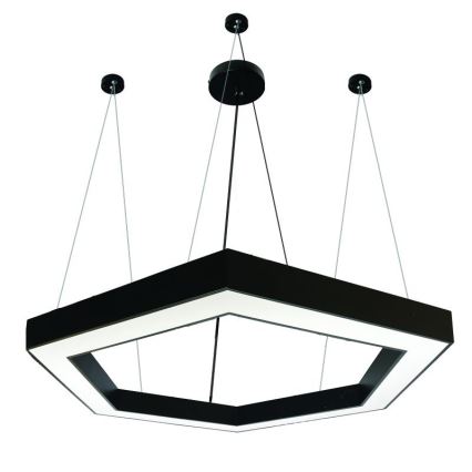 LED luster na sajli LED/60W/230V 4000K pr. 120 cm