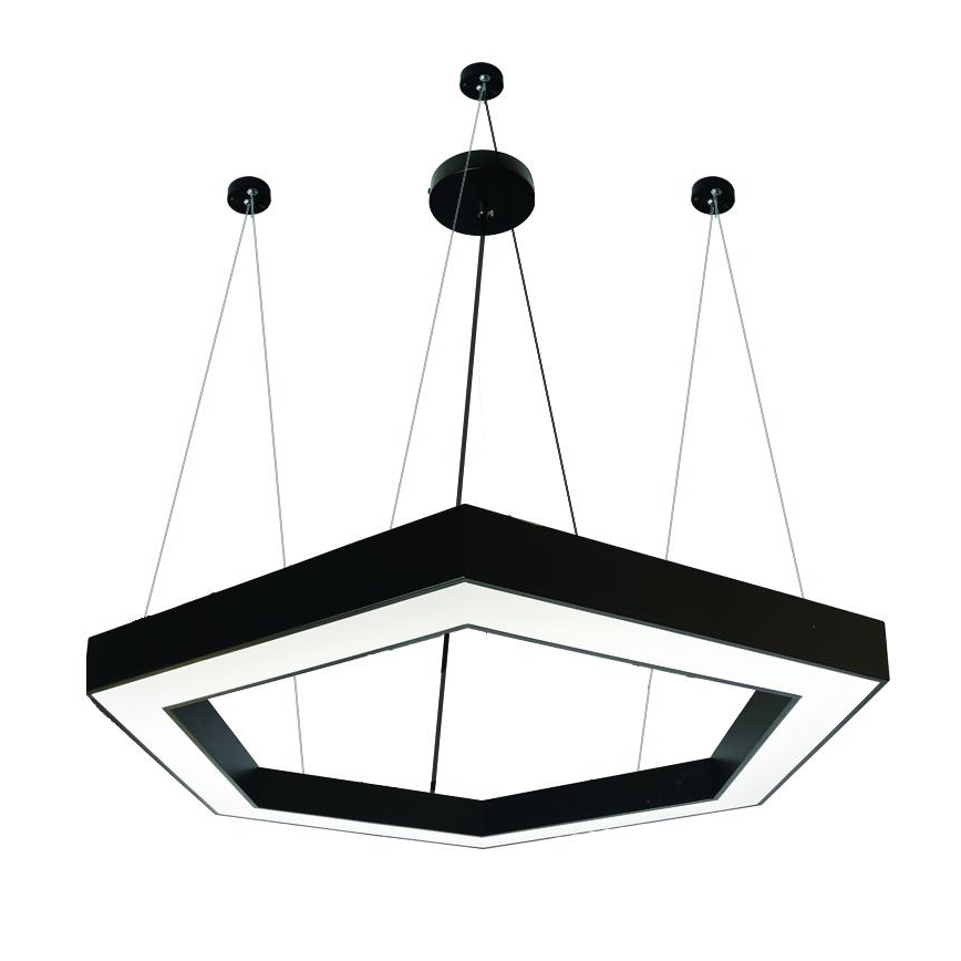 LED luster na sajli LED/60W/230V 4000K pr. 120 cm