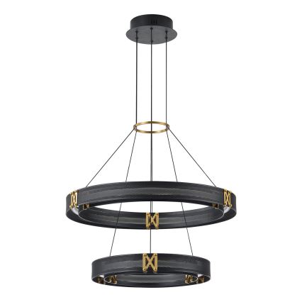 LED luster na sajli LED/62W/230V 3000K 62x120 cm