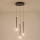 LED luster na sajli LED/6W/230V 3000K pr. 30 cm