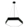LED luster na sajli LED/70W/230V 4000K pr. 80 cm