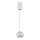 LED luster na sajli LED/8,5W/230V 3000K bela