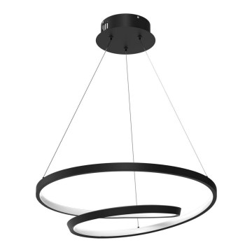 LED luster na sajli LUCERO LED/48W/230V crno