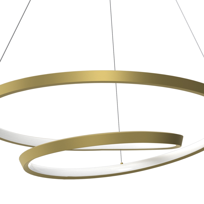 LED luster na sajli LUCERO LED/48W/230V zlatna