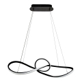 LED luster na sajli MARCO LED/42W/230V crno