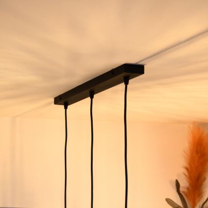 LED luster na sajli MERCURE 3xE27/15W/230V