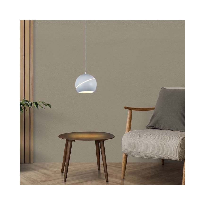 LED luster na sajli na dodir LED/8,5W/230V 3000K bela