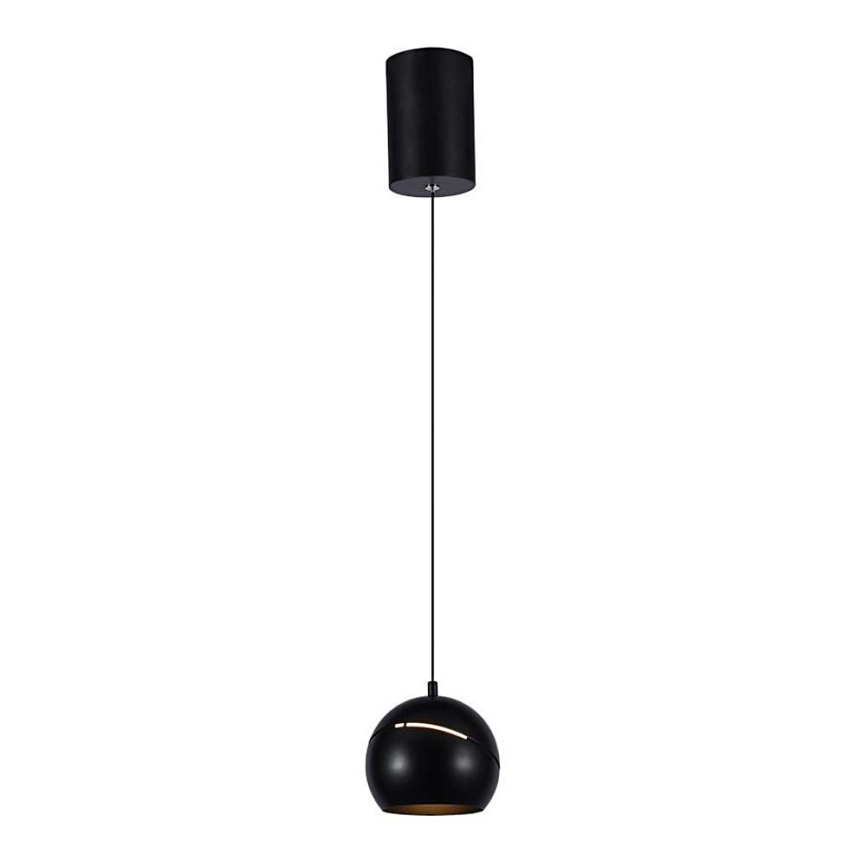 LED luster na sajli na dodir LED/8,5W/230V 3000K crno