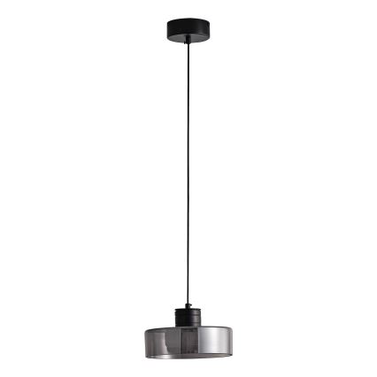 LED luster na sajli NIMBUS LED/8W/230V 3000K crno/dimno pr. 20 cm