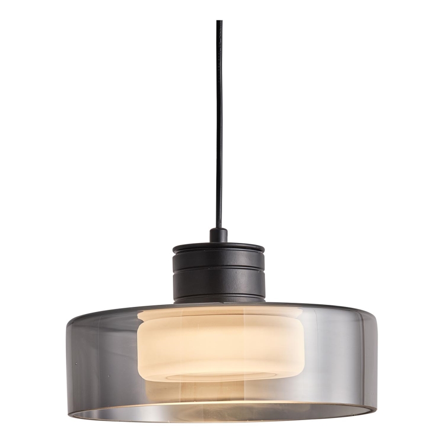 LED luster na sajli NIMBUS LED/8W/230V 3000K crno/dimno pr. 20 cm