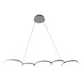 LED luster na sajli OLYMPIA 5xLED/10W/230V sivo