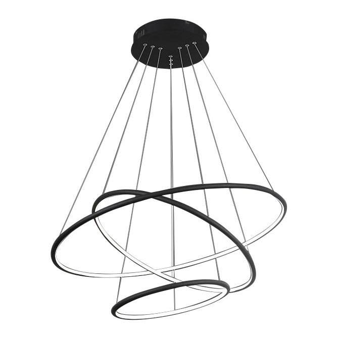 LED luster na sajli ORION 3xLED/99W/230V