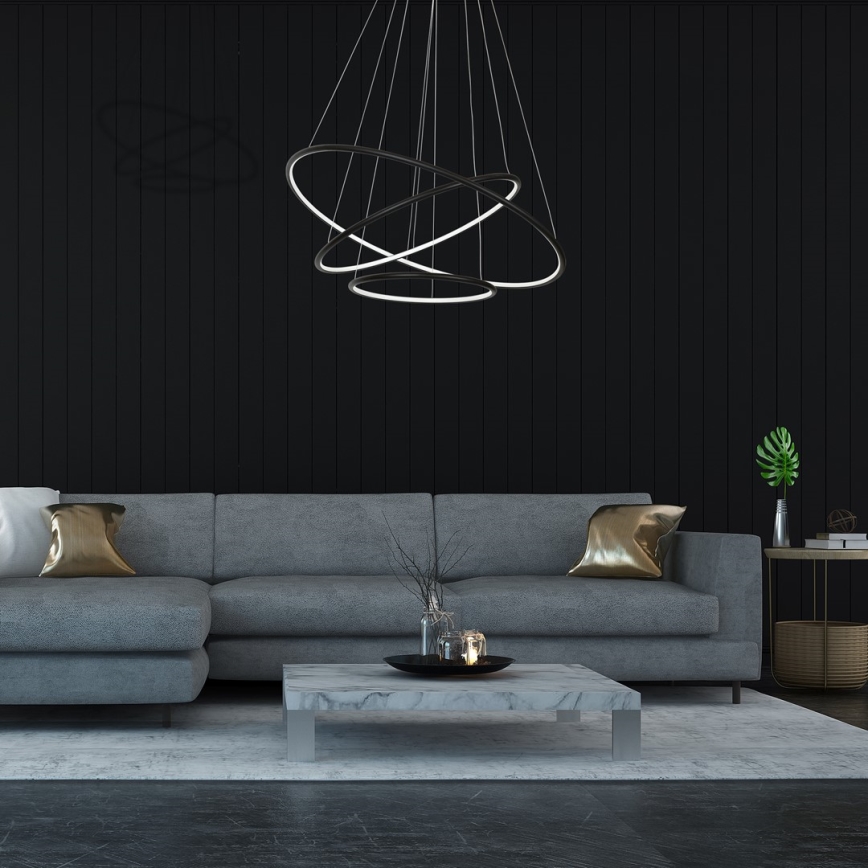 LED luster na sajli ORION 3xLED/99W/230V