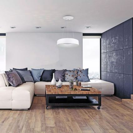 LED luster na sajli, prigušiva, 1xLED/20W/230V