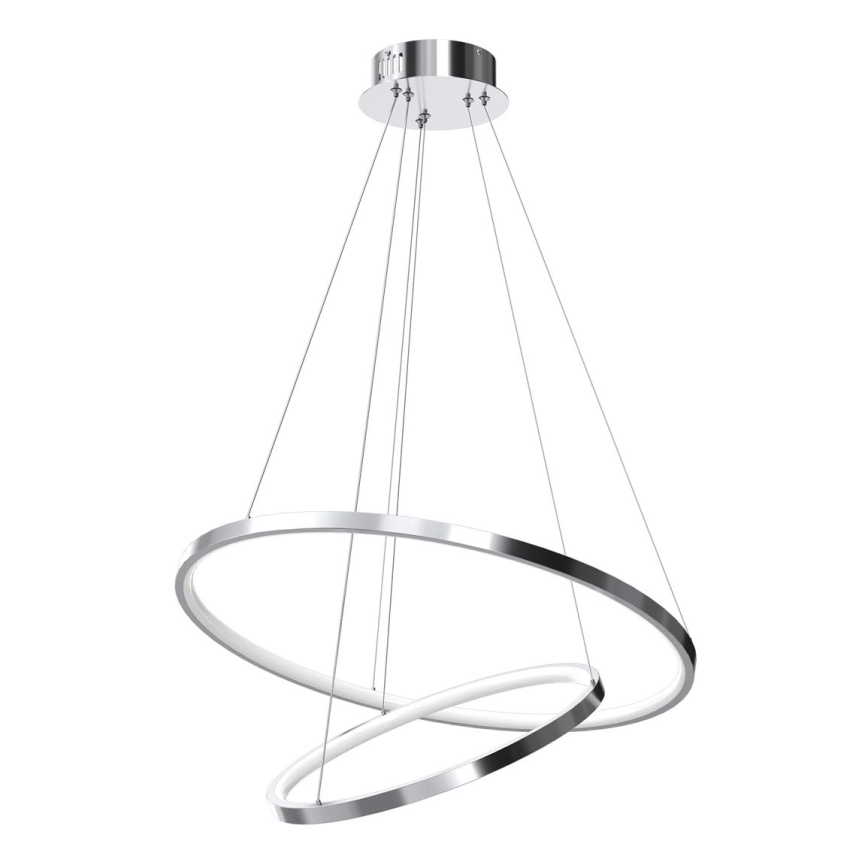 LED luster na sajli ROTONDA LED/51W/230V sjajni krom