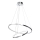 LED luster na sajli ROTONDA LED/51W/230V sjajni krom