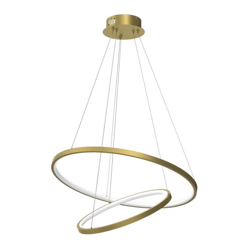 LED luster na sajli ROTONDA LED/51W/230V zlatna