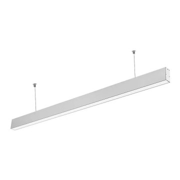 LED luster na sajli sa SAMSUNG čipom LED/40W/230V 4000K, srebrne boje