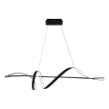 LED luster na sajli SASH LED/36W/230V crno