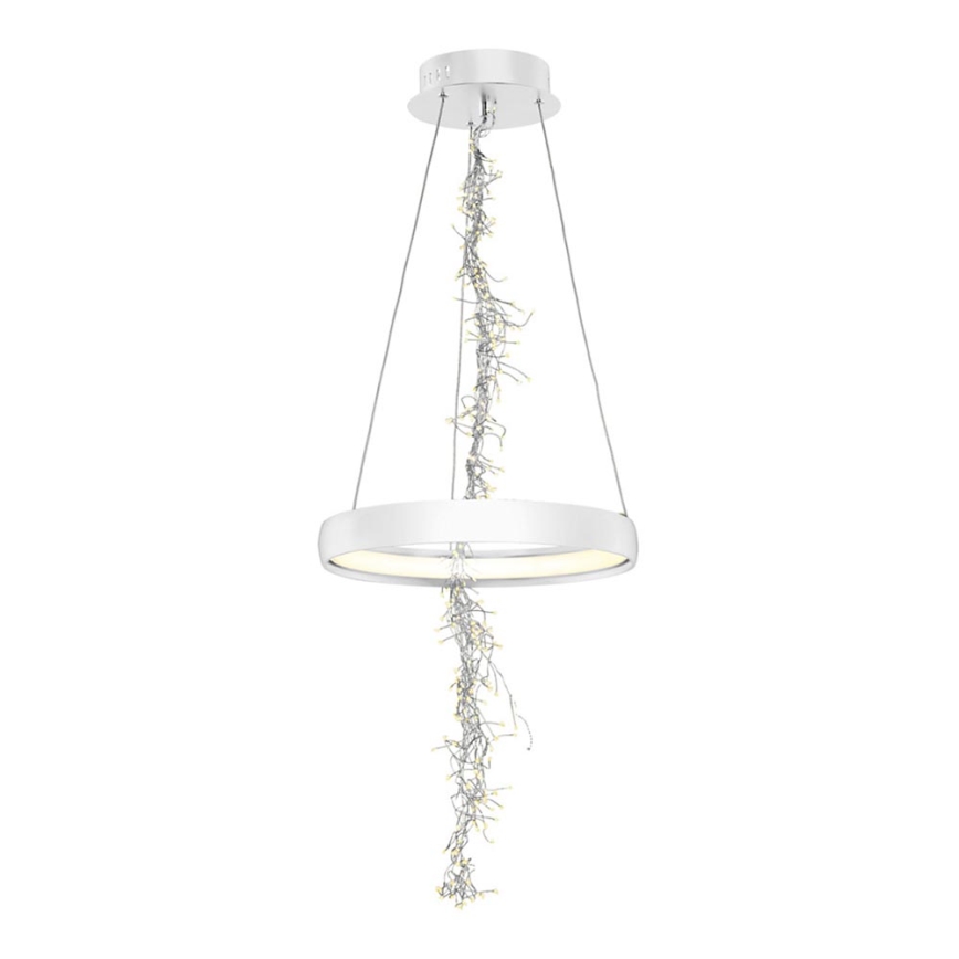 LED luster na sajli SPARK LED/35W/230V bela