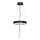LED luster na sajli SPARK LED/35W/230V crno