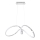 LED luster na sajli TESORO LED/48W/230V sjajni krom