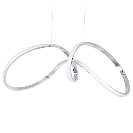 LED luster na sajli TESORO LED/48W/230V sjajni krom