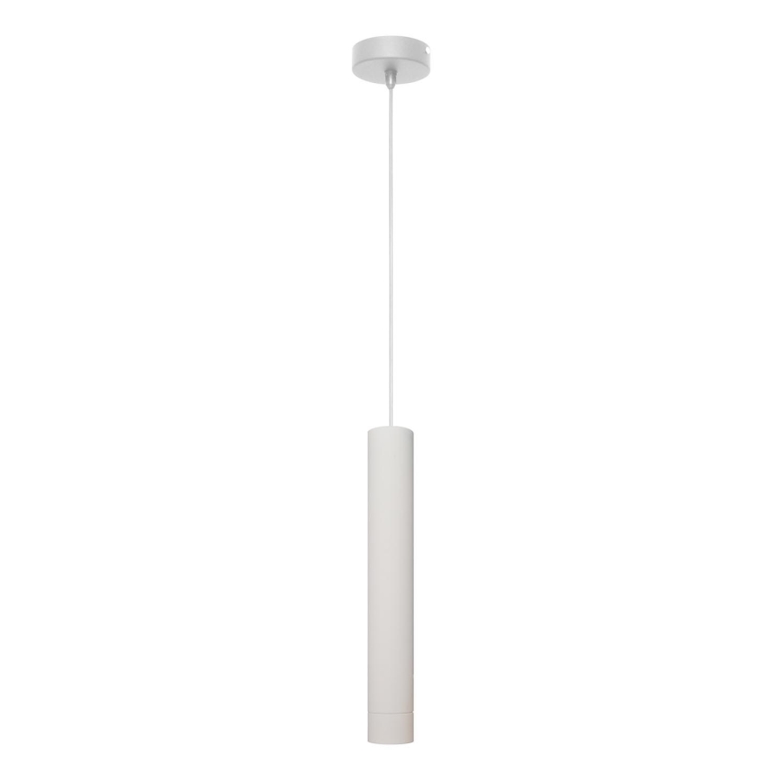 LED luster na sajli TUBA 1xGU10/4,8W/230V bela
