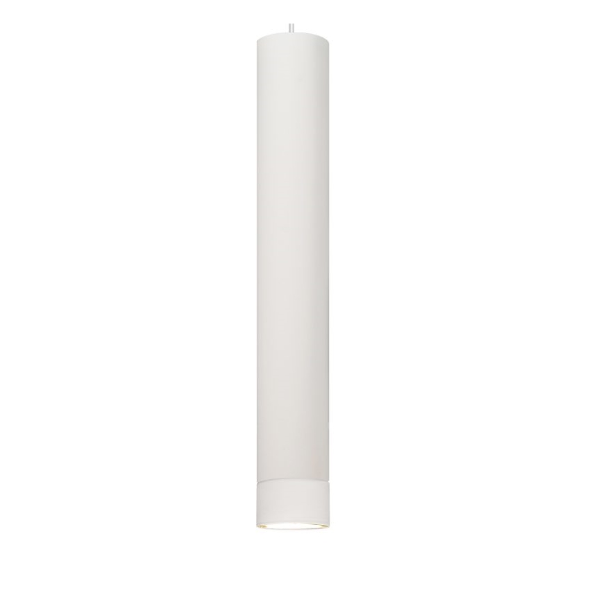 LED luster na sajli TUBA 1xGU10/4,8W/230V bela