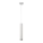 LED luster na sajli TUBA 1xGU10/4,8W/230V bela/mat krom