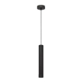 LED luster na sajli TUBA 1xGU10/4,8W/230V crno