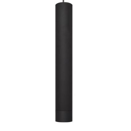LED luster na sajli TUBA 1xGU10/4,8W/230V crno