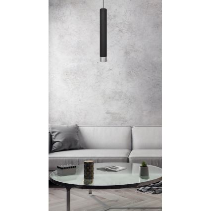 LED luster na sajli TUBA 1xGU10/4,8W/230V