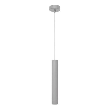 LED luster na sajli TUBA 1xGU10/4,8W/230V sivo