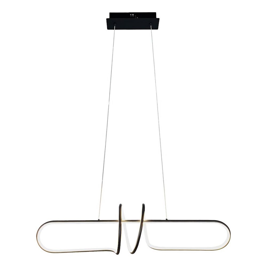 LED luster na sajli VERTIGO LED/54W/230V crno