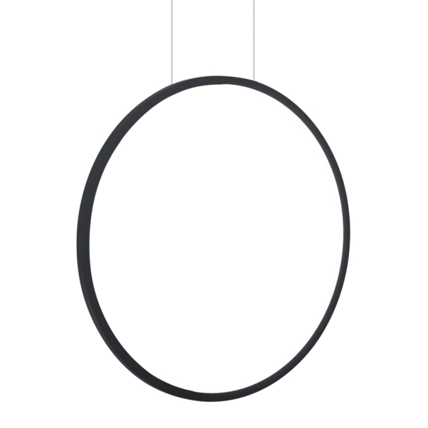 LED Luster na sajli za kupatilo SATURNO LED/28W/230V IP44 antracit