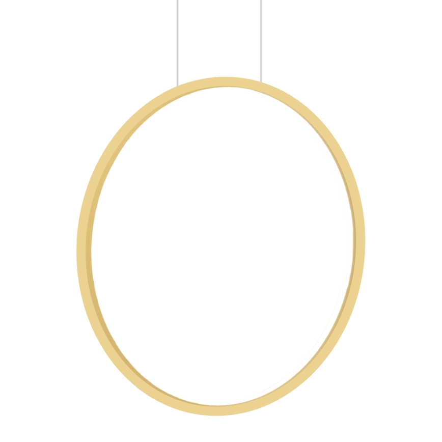 LED Luster na sajli za kupatilo SATURNO LED/28W/230V IP44 zlatna