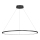 LED Luster na sajli za kupatilo SATURNO LED/57W/230V IP44 antracit